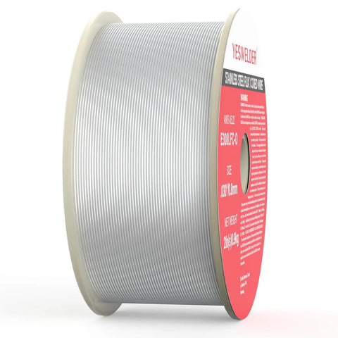 Stainless Steel Flux Core MIG Welding Wire 0.030 Inch E308LFC-O for welding stainless steel on 2 lb ABS spool