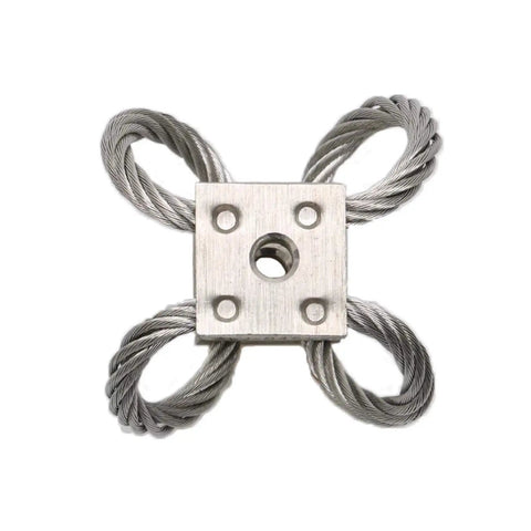 RC UAV Aerial Photography Wire Rope Isolator 304 Stainless Steel Gimbal Stabilizer Anti Vibration Shock Absorber top view