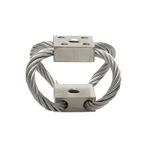 RC UAV Aerial Photography Wire Rope Isolator 304 Stainless Steel Gimbal Stabilizer Anti Vibration Shock Absorber close-up