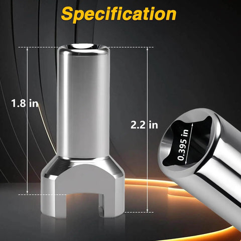 Durable stainless steel 3/4 inch strut channel adapter kit with nuts, bolts, drill bit socket and wrench for 19mm bolt heads