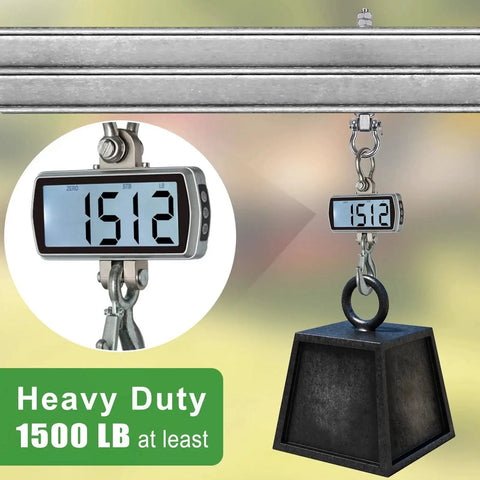 Close-up of 6 Pack Wood Beam And I Beam Hanger Set Stainless Steel Permanent Anti Rust Heavy Duty Swing Hooks with weight, 180° swing.