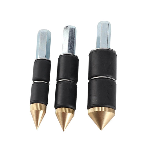 Pipe Water Stopper Tool Kit For Burst Pipes, Stainless Steel Leak Repair Needle with three sizes on white background
