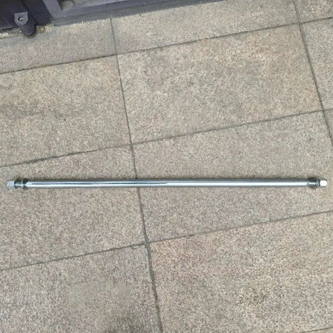 Beefed Up Heavy Duty 1 Inch Diameter 40 Inch Steel Axle Rod With 1 To 3/4 Inch Step Down 3/4-16 Fine Thread And 1/4 Inch Keyway
