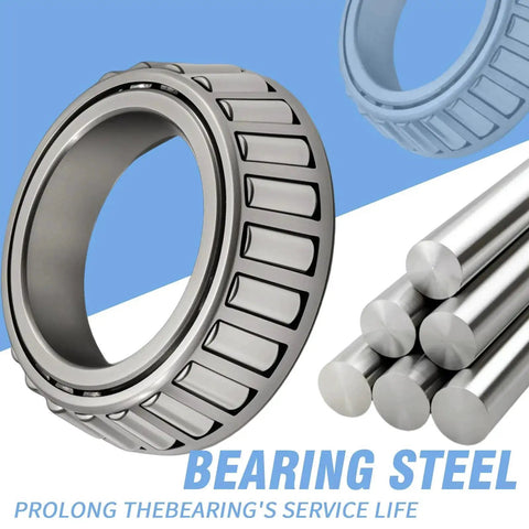 Trailer Bearing Kit For 5200-6000 Lb Axles With 2.44 Inch Dust Cap Grease Seal Cotter Pin 4 Pack steel construction