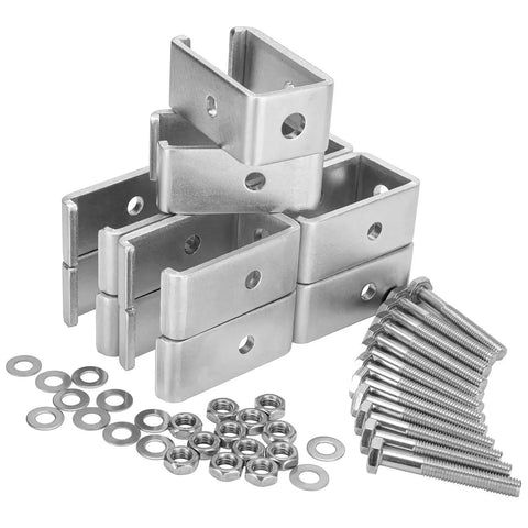 Heavy-duty steel channel trolley hanger bracket supports up to 1200 lbs on 1-5/8 inch strut channel, ideal for hoists and electrical systems