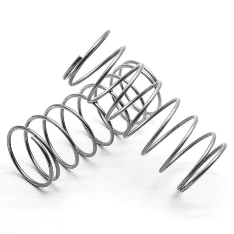 10 Pack Compression Springs Steel Coil Extension Springs With 0.047 Inch Wire Diameter 50mm Long 20mm Outer Diameter for DIY Projects