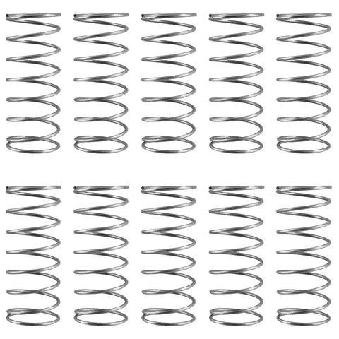 10 Pack Compression Springs Steel Coil Extension Springs With 0.047 Inch Wire Diameter 50mm Long 20mm Outer Diameter for DIY Projects