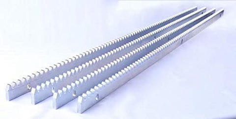 Heavy Duty Galvanized Steel Gear Rack Including Mounting Hardware for 4 pcs Total 13 Feet Slide Door Operator Sliding Gate Opener