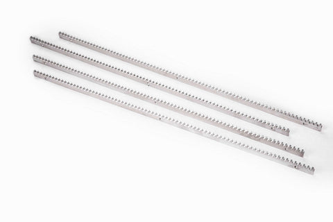 Heavy Duty Galvanized Steel Gear Rack Including Mounting Hardware for 4 pcs Total 13 Feet Slide Door Operator Sliding Gate Opener