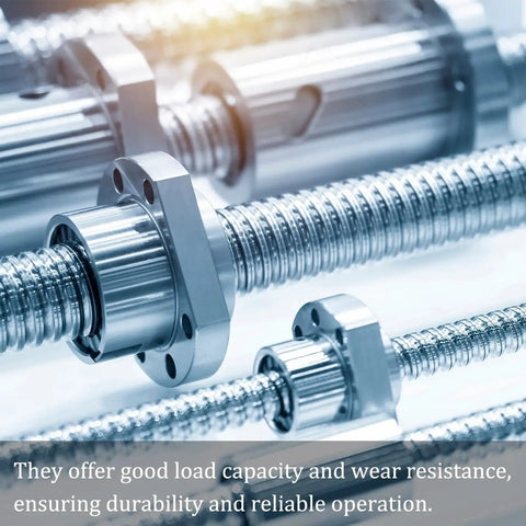 Steel machinery components with focus on durability, showcasing load capacity and wear resistance, ensuring reliable operation.