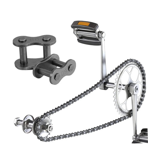 10 Pieces Heavy Duty Roller Chain Connecting Links Set For Chain Connectors And Roller Chains In Steel Connecting Link Buckle Durable