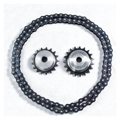 Industrial Motor Roller Conveyor Transmission Chain Sprocket Gear 29 Teeth Sprocket, steel gears and chain set