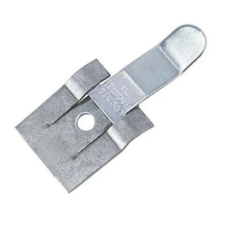 Steel flush mount snap fastener for access doors, part of Snap Fasteners For Access Doors And Panels Steel Flush Mount Hold Down Clips 4 Pack 1.05 Inch