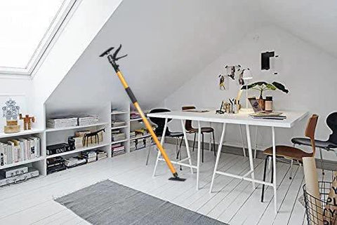 4PK Support Pole, Steel Telescopic Adjustable 3rd Hand in a modern office space