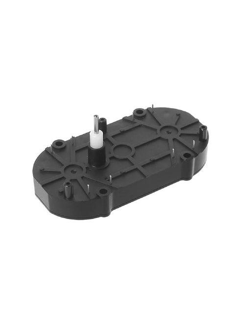 1 Pcs VID28-05 Stepper Rotation Motor 270 Degrees Auto Instrument Machine, black dual-shaft motor, top view