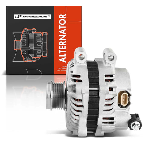 Alternator Replacement For Subaru Outback And Legacy 2013 2014 2.5L 12V 110Amp CW 6-Groove Clutch Pulley Direct Fit Plug-And-Play Drop-In