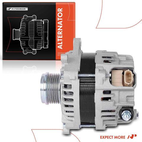 Alternator For Subaru Forester 2014 2015 2016 2017 2018 12V 130A Direct Fit Beefed Up Replacement With Six Groove Pulley Clockwise Rotation