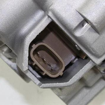 Close-up of plug for Plug And Play OE Comparable Alternator For 1999 To 2002 Subaru Forester New Unit With Durable Armature Rotor
