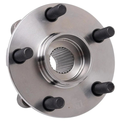 Front view of Front Wheel Bearing And Hub Assembly For Subaru Crosstrek 2016 To 2023 Forester 2014 To 2018 Impreza 2014 To 2021