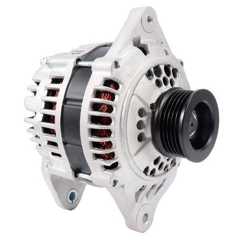 85 Amp High Output Alternator Replacement For 1995 1999 Subaru Legacy With Overdrive Pulley CNC Machined Castings Hi Temp Bearings And Windings