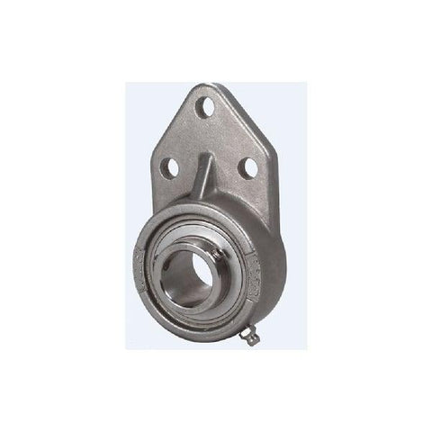 SUCFB202-15m-PBT Flange Bracket 3 Bolt 15mm Mounted Bearing - VXB Ball Bearings