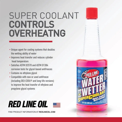 Image of WaterWetter Super Coolant That Doubles Water Wetting For Your Ride, 12 oz bottle, controlling overheating.