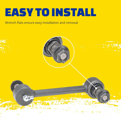 Durable suspension stabilizer bar link for Ford Escape and compatible models delivers enhanced steering response