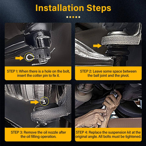 Beef Up Your Mercedes SUV With This Eight Piece Suspension Kit Featuring Front Upper Control Arm With Ball Joint, Lower Ball Joint, Front Outer Tie Rod End, And Sway Bar End Links For GL450 GL550 ML320 ML350 ML450 ML500 2006 To 2012 installation steps