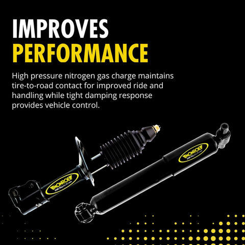 OE Spectrum 37290 Suspension Shock Absorber displayed for Dodge Grand Caravan 2008 through 2020 with performance text