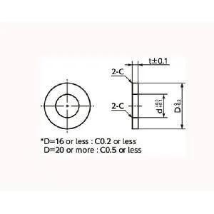 SWA-12-25-3-AW NBK Adjust Metal Washer - Steel NBK Adjust Metal Washer - Steel - Ferrosoferric Oxide Film 10-Pack Washer Made in Japan