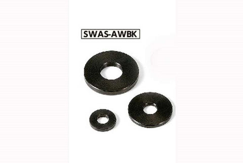 SWAS-10-12-3-AWBK NBK Stainless Steel Black Adjust Metal Washer -Made in Japan-Pack of One - VXB Ball Bearings