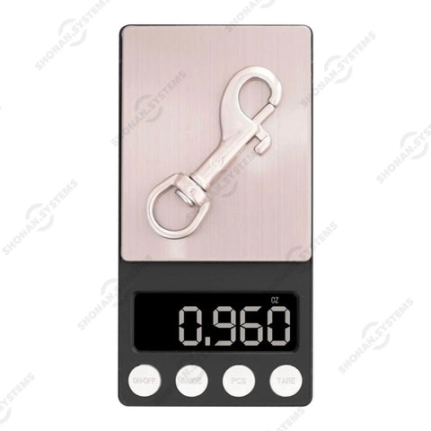 2.75 Inch Swivel Eye Snap Hook Set Of 2 Marine Grade 316 Stainless Steel Scuba Bolt Snap on scale showing weight