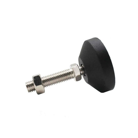Adjustable Swivel Feet Levelers For Machines And Furniture 6 Pieces M8 Thread Built Tough Carbon Steel With Nylon Base