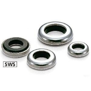 SWS-10 NBK Seal washer - Rubber Packing Silicone rubber NBK Washers Pack of 5 Washers Made in Japan - VXB Ball Bearings