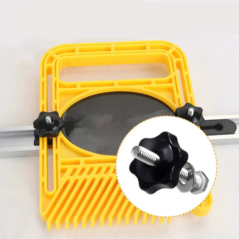 40 Piece T Track Knob Kit With Hex Thread Knob Nuts Bolts And Washers For T Track Accessories And Woodworking Fixtures Fixing To T Tracks Durable Plastic Body With Brass Inserts And Stainless Steel Fasteners