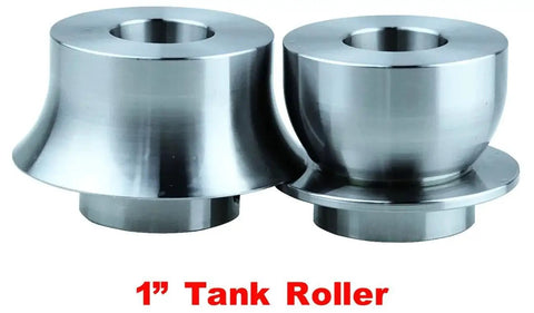 Eight Radius Die Set For Bead Roller With 22mm Shaft Includes Four Pairs Of Dies Five Sixteenths One Half One And One Half Inch Radii Cr12 Steel With 35 Hrc Hardness