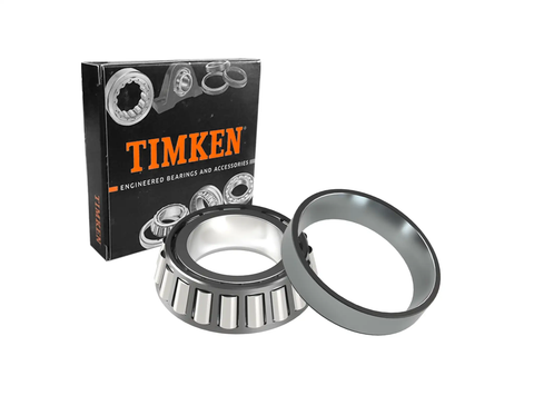 3320 Tapered Roller Bearing for Precision Machinery TIMKEN with 80.167 Mm Od and 23.813 Mm Width, shown with packaging box