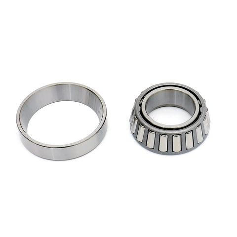 25580/25520 Tapered Roller Bearing Cup and Cone Set, Set of 4, showing individual cup and cone components, front view