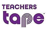 Teacher Tape Pads Double Sided Removable Foam Tape For Wall Mounting 96 Pieces Per Pack logo in purple letters