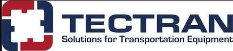 Logo of Tectran Solutions for Transportation Equipment showing brand name and slogan.
