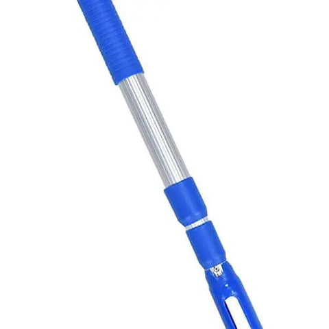 Close-up of Professional Anodized Aluminum Telescopic Pool Pole 3 Piece Adjustable Expandable With Strong Grip Lock