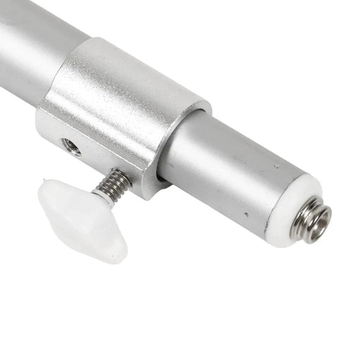 Keenso boat cover telescoping support pole, aluminum, adjustable length 30.7-57.08 in, with white knob.