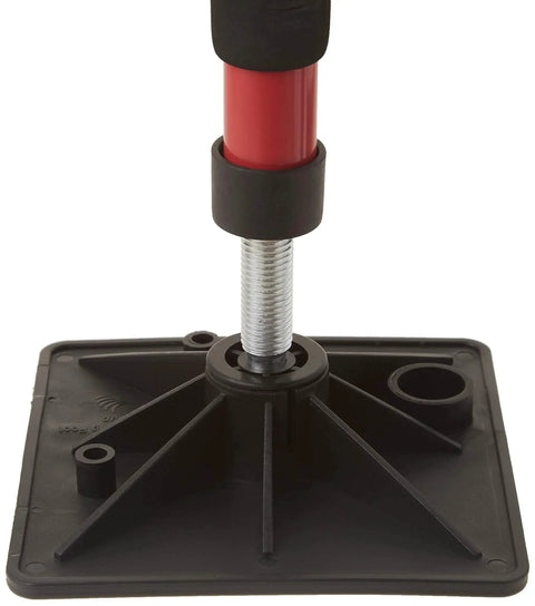 Base of Two Pack Little Hand HD Third Hand Cabinet Support System for home renovations with rubber multicolor clamp.