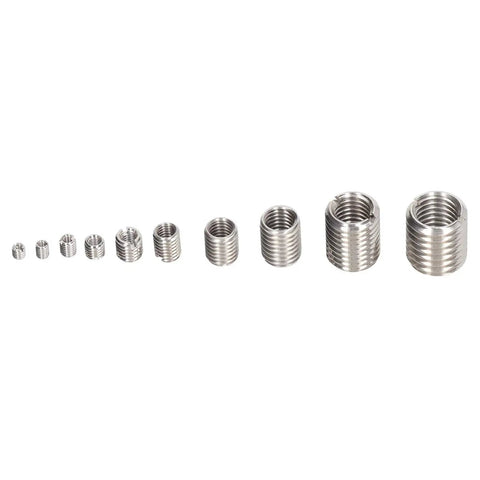 Thread Repair Kit 41 Piece Insert Assortment For M2 Through M14 Stainless Steel Thread Inserts