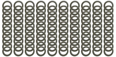 Three Eighths Inch Pressure Washer Quick Coupler O Ring Kit 100 Pack Grey Seals For Seal Couplers And Disconnect Hose Fittings On Wands And Hoses Replacement Quick Connect O Ring Set