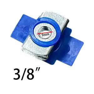 Strut Channel Nuts With Twist Tab Hundred Pack Three Eighths By Sixteen Thread Zinc Electroplated For Use With Unistrut Channels