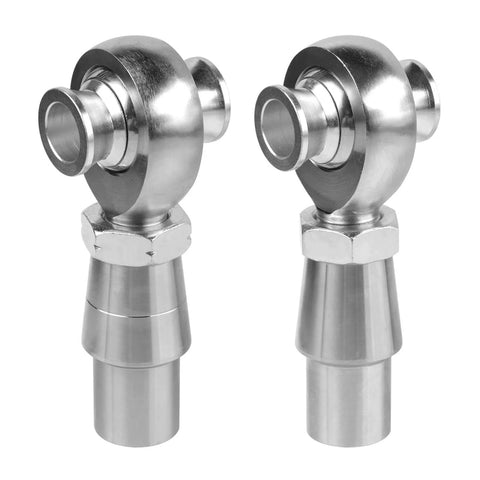 3/4 Heim Joint Rod End Kit with Right and Left Hand Threads, .750 Chromoly Panhard Joints Set showing two rod ends