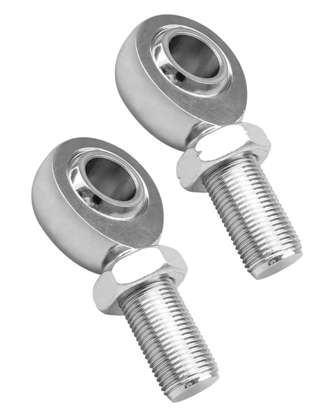 3/4 inch Heim joint rod end kit with jam nuts, left and right hand thread chromoly spherical rod ends, 2 pack