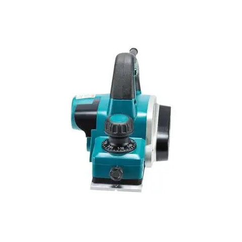 Side view of the Three And A Quarter Inch Planer With Tool Case Six Point Five Amp Motor Delivers Fast Smooth Stock Removal