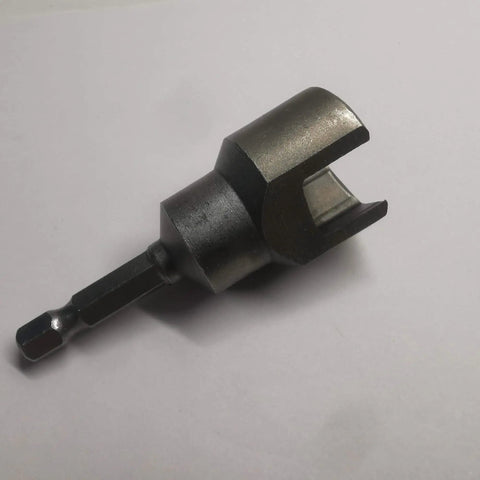 Three Quarter Inch Strut Channel Socket For One Quarter Inch Drive, Compatible With All One And Five Eighths Inch Wide Strut Channels